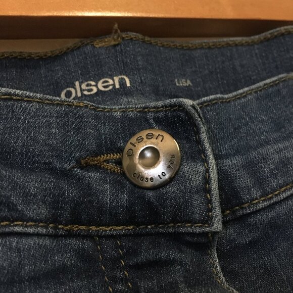 Olsen Lisa Blue Denim Jeans - Picture 8 of 16